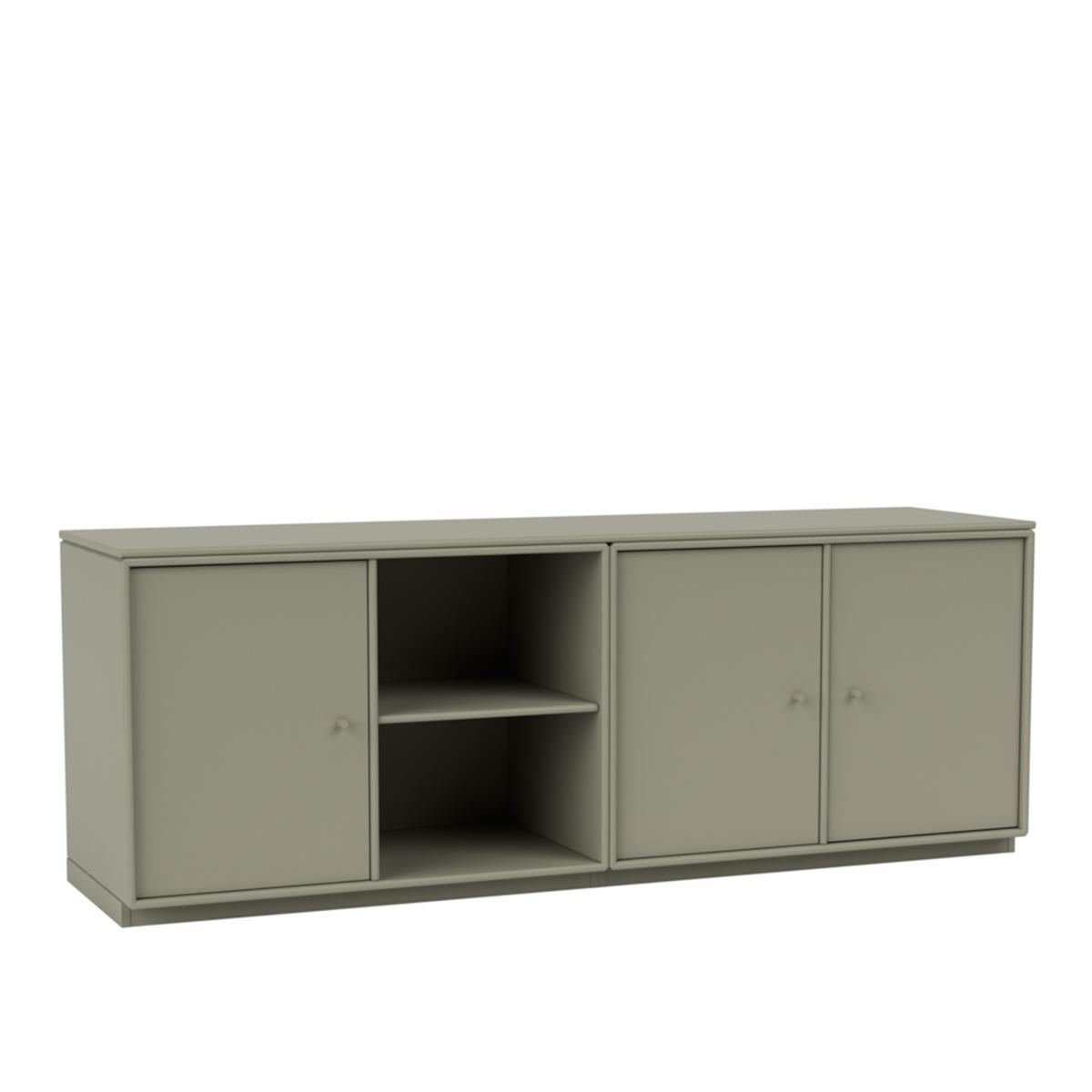 Montana - Save Lowboard 144-Fennel 06 Plinth 3 cm - Skänkar och sideboards - Peter J. Lassen - Grön - Trä