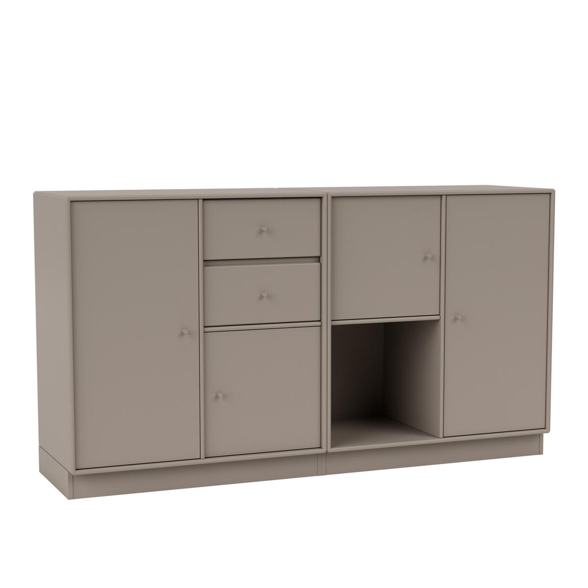 Montana - Couple Sideboard 141-Truffle 07 Plinth 7 cm - Skänkar och sideboards - Peter J. Lassen - Beige - Trä