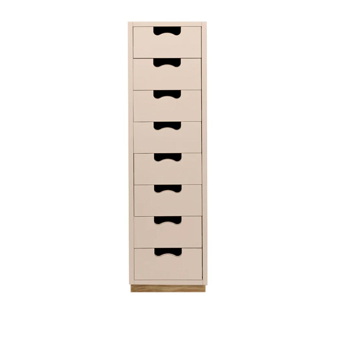 Asplund - Snow Drawer J8 - Rose, Eksockel - Byråer -  Thomas Sandell & Jonas Bohlin - Beige - Trä