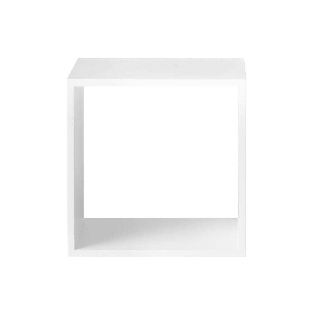 Muuto - Stacked 2.0 White Open Medium - Hyllor - Julien De Smedt - Vit