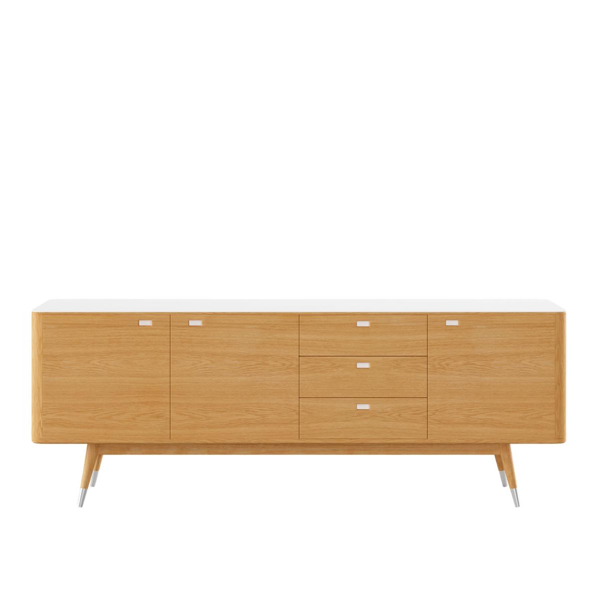 Naver Collection - AK 2660 Skänk, Oljad ek - Skänkar och sideboards - Nissen & Gehl - Träfärgad - Naturmaterial/Trä
