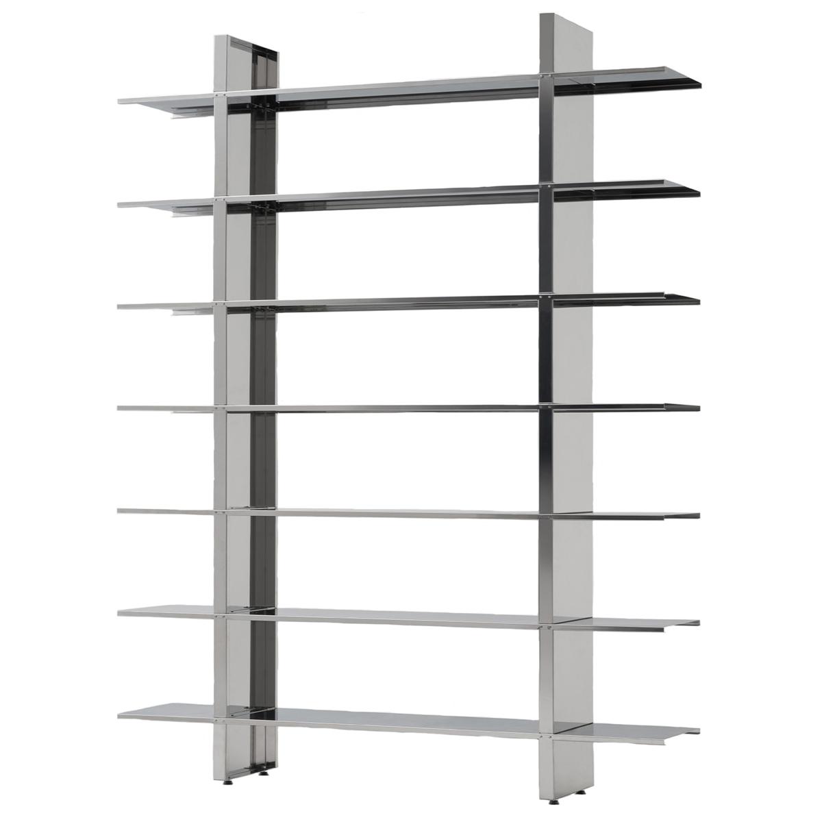 NM3 - NM26 Bookshelf - Hyllor - Silver - Metall