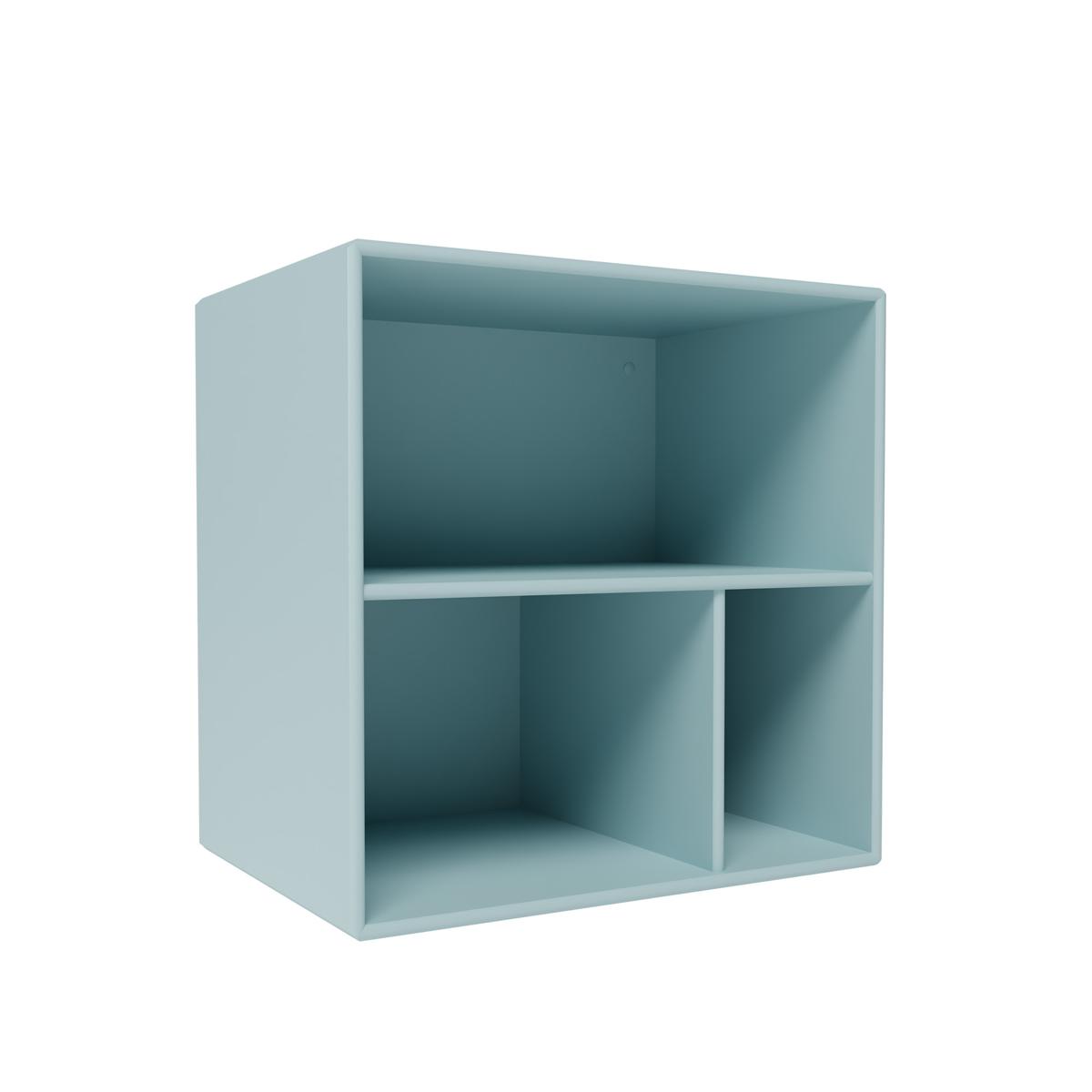 Montana - Montana Mini 1102 - Module With Shelves - Flint - Hyllor & Hyllsystem - Peter J. Lassen - Grå