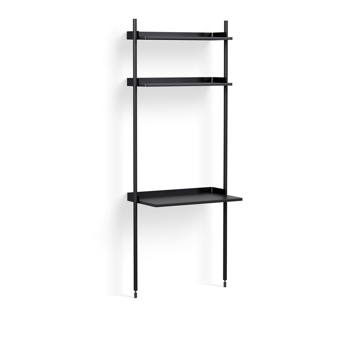HAY - PS 11 1  - Black Anodised Profiles - Hyllor & Hyllsystem - Ronan & Erwan Bouroullec - Svart - Metall