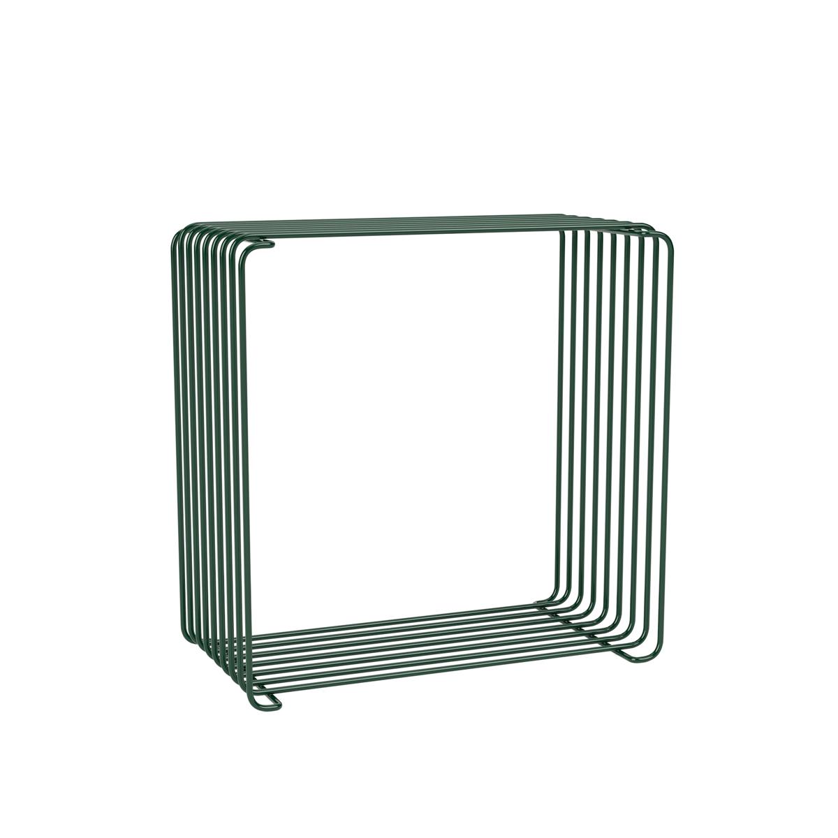 Montana - Panton Wire Single hylla, djup 18,8 cm - Pine - Hyllor & Hyllsystem - Verner Panton - Grön - Metall