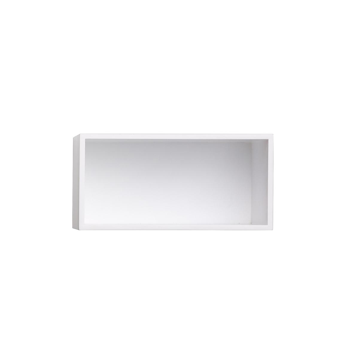 Muuto - Mini Stacked Storage 2.0, Small, White, - Hyllor - Julien De Smedt - Vit