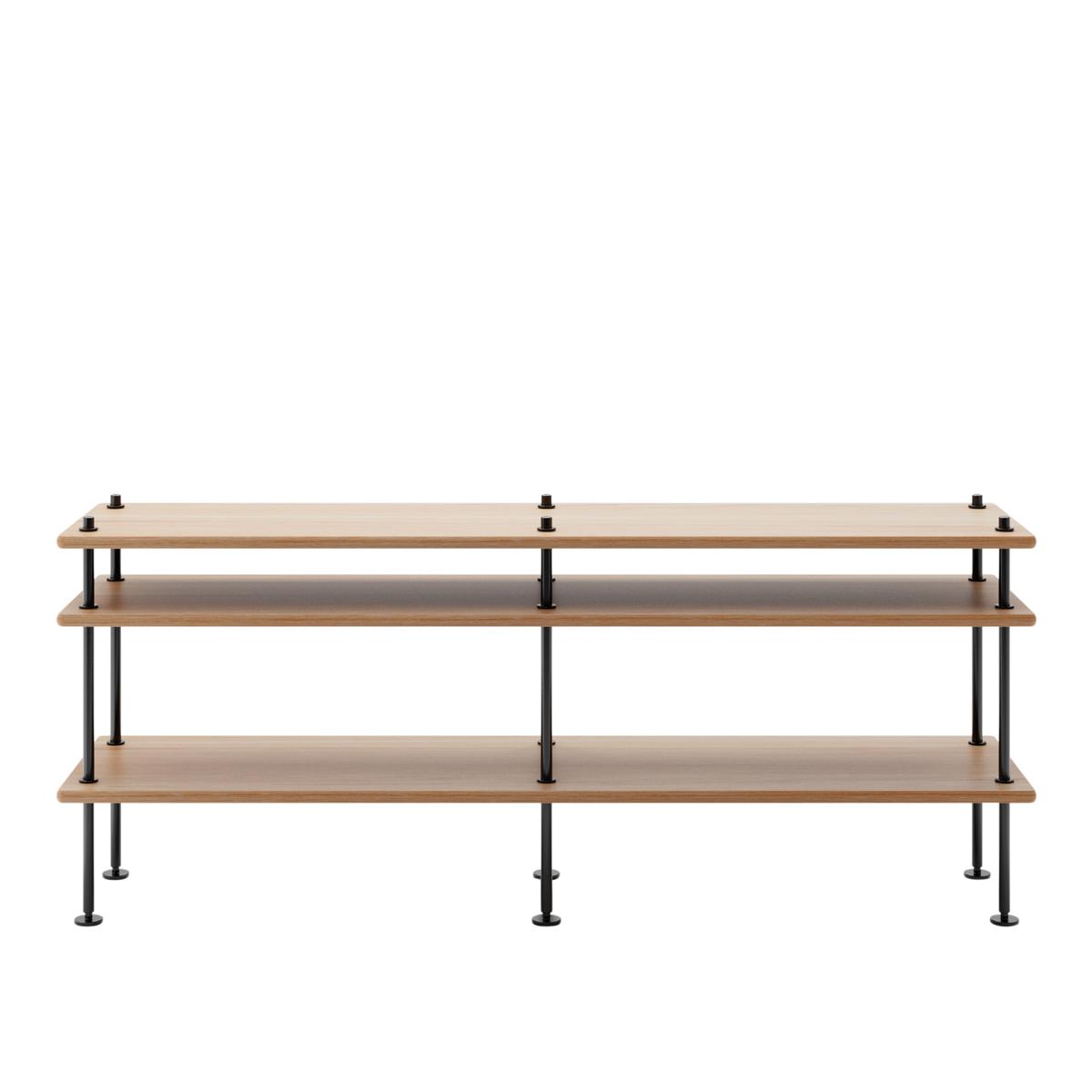 Carl Hansen - BM0253 150 x 60 cm, Oljad Ek - Hyllor - Børge Mogensen - Träfärgad - Metall/Trä