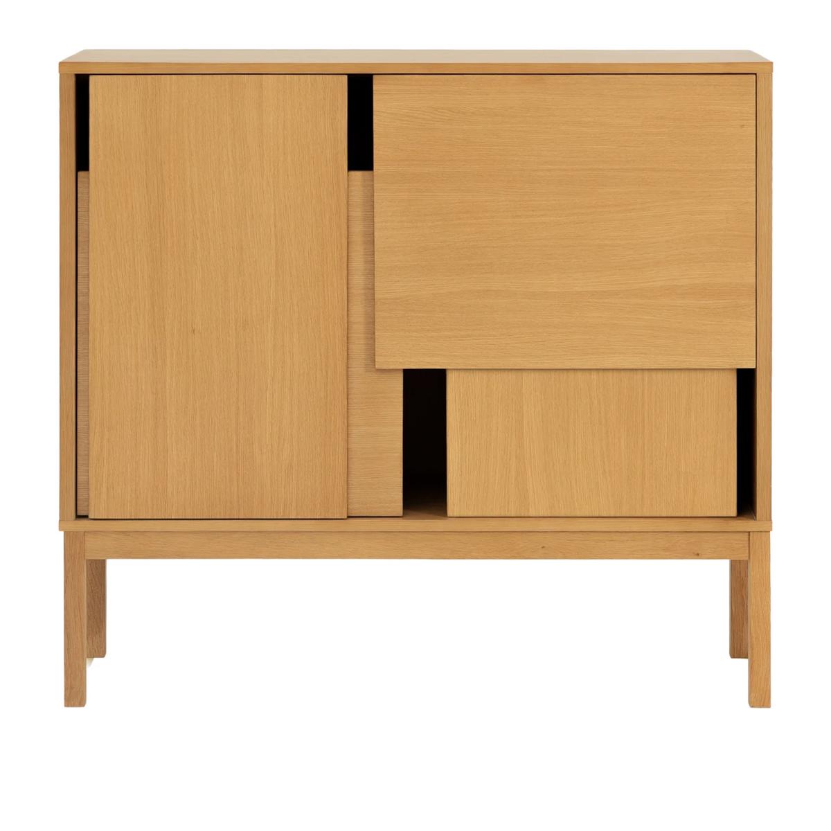 Design House Stockholm - Layer Sideboard with legs Oak - Mathieu Gustafsson