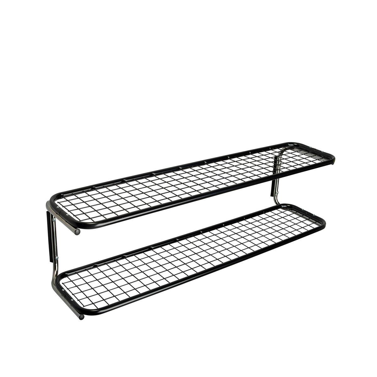Essem Design - Classic 650S Skohylla Svart/Krom, 100 cm - Hatthyllor och skohyllor - Gunnar Bolin - Svart - Metall/Plast