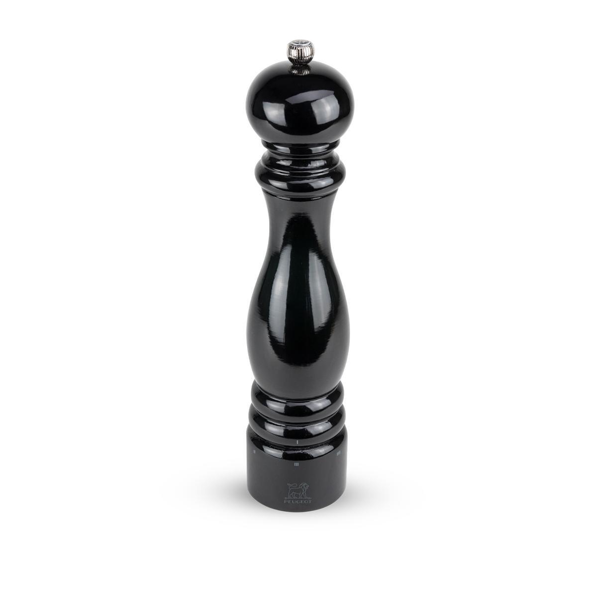 Peugeot - Paris u'select saltkvarn laquered black 30 cm - Kvarnar - Svart - Trä