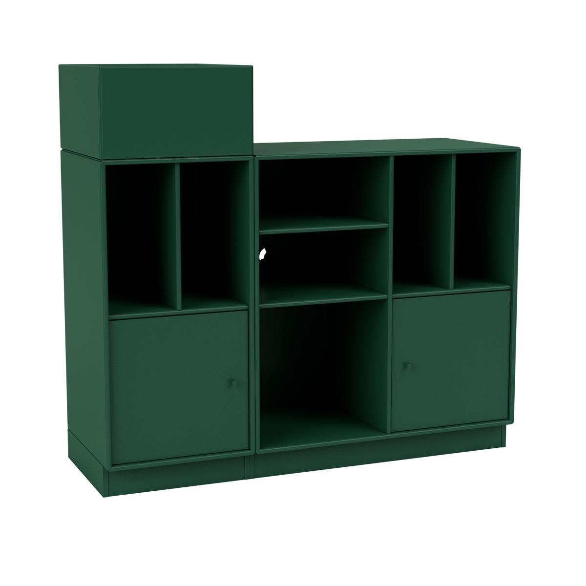 Montana - SPIN III Vinyl Storage, 07-Plinth 7 cm, 136 Pine - Skåp och vitrinskåp - Peter J. Lassen - Grön