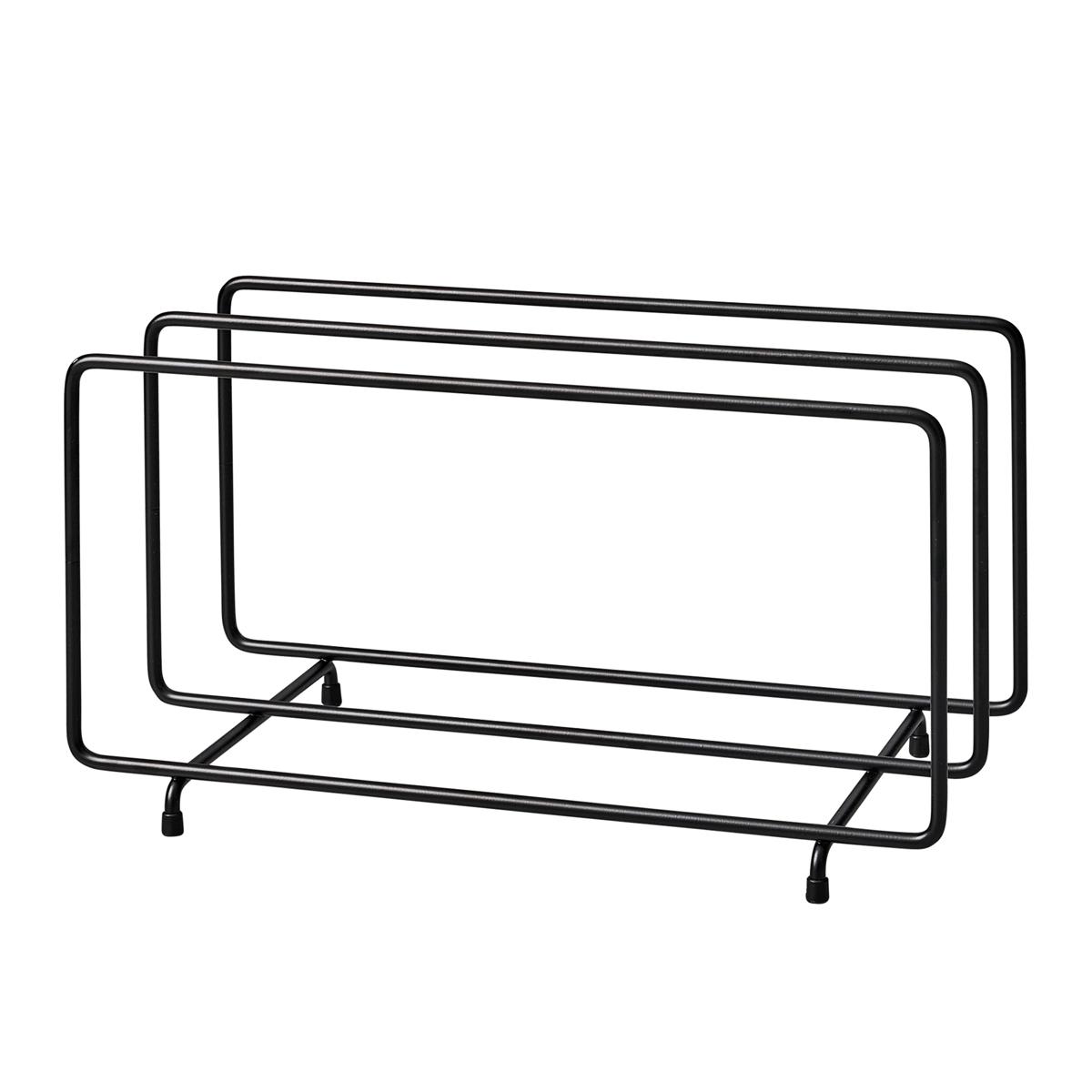 Maze Interior - Mixrack Shoe Shelf Black - Hatthyllor och skohyllor - Tapio Anttila - Svart - Metall