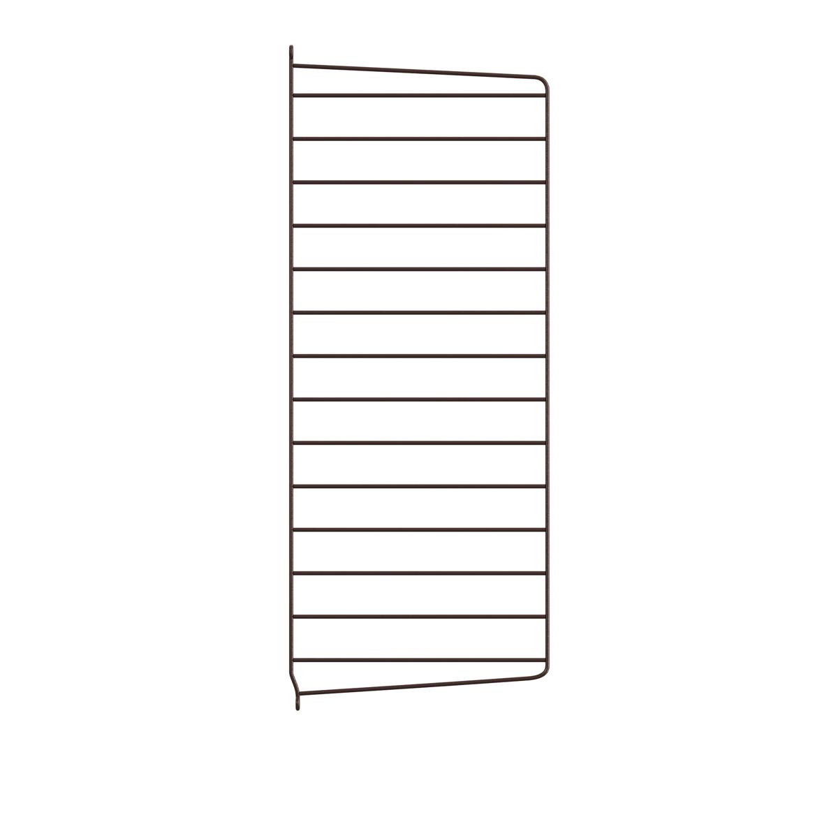 String - Väggavel 75 x 30 cm 1-pack mörkbrun - Hyllsystem