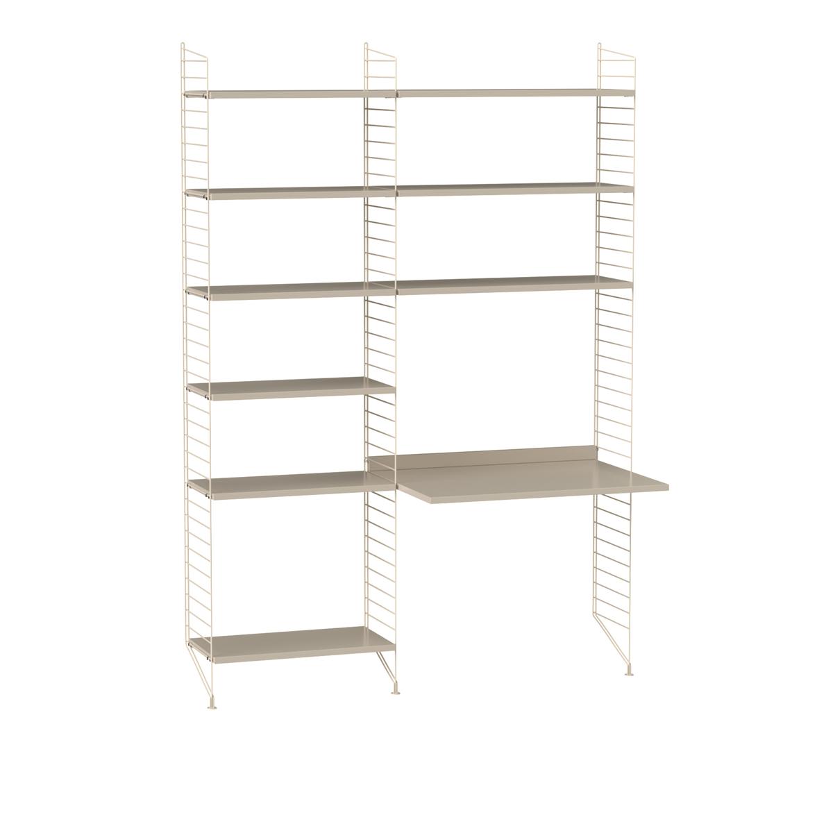 String - Kontor Hyllsystem B Beige / Beige - Beige