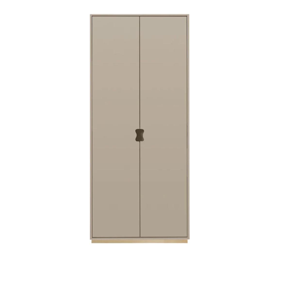 Asplund - Snow Cabinet F D42 Covered Doors - Dark Sand, Ek Sockel - Skåp och vitrinskåp -  Thomas Sandell & Jonas Bohlin - Beige - Trä