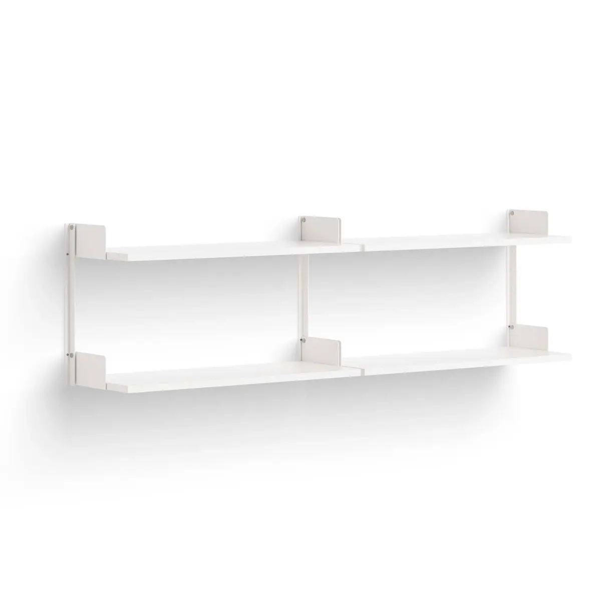 New Works - New Works Chamber Shelf 45 - White/White - Hyllor - Knut Bendik Humlevik - Vit - Trä