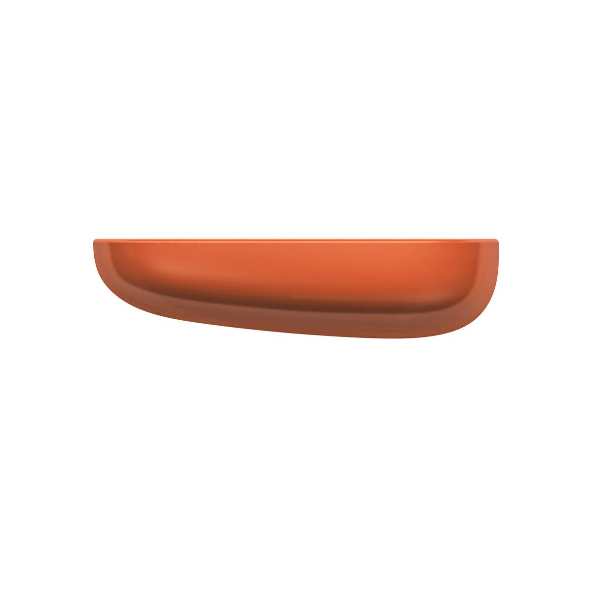Vitra - Corniches vägghylla Medium Orange - Hyllor - Ronan & Erwan Bouroullec - Vit - Plast