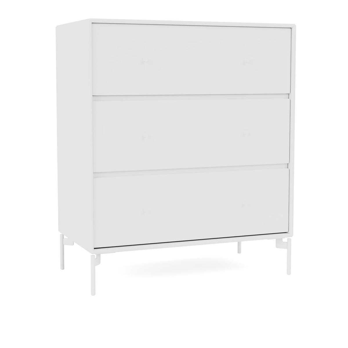 Montana - Carry Dresser - New White / Snow Legs - Byråer - Peter J. Lassen - Vit - Trä