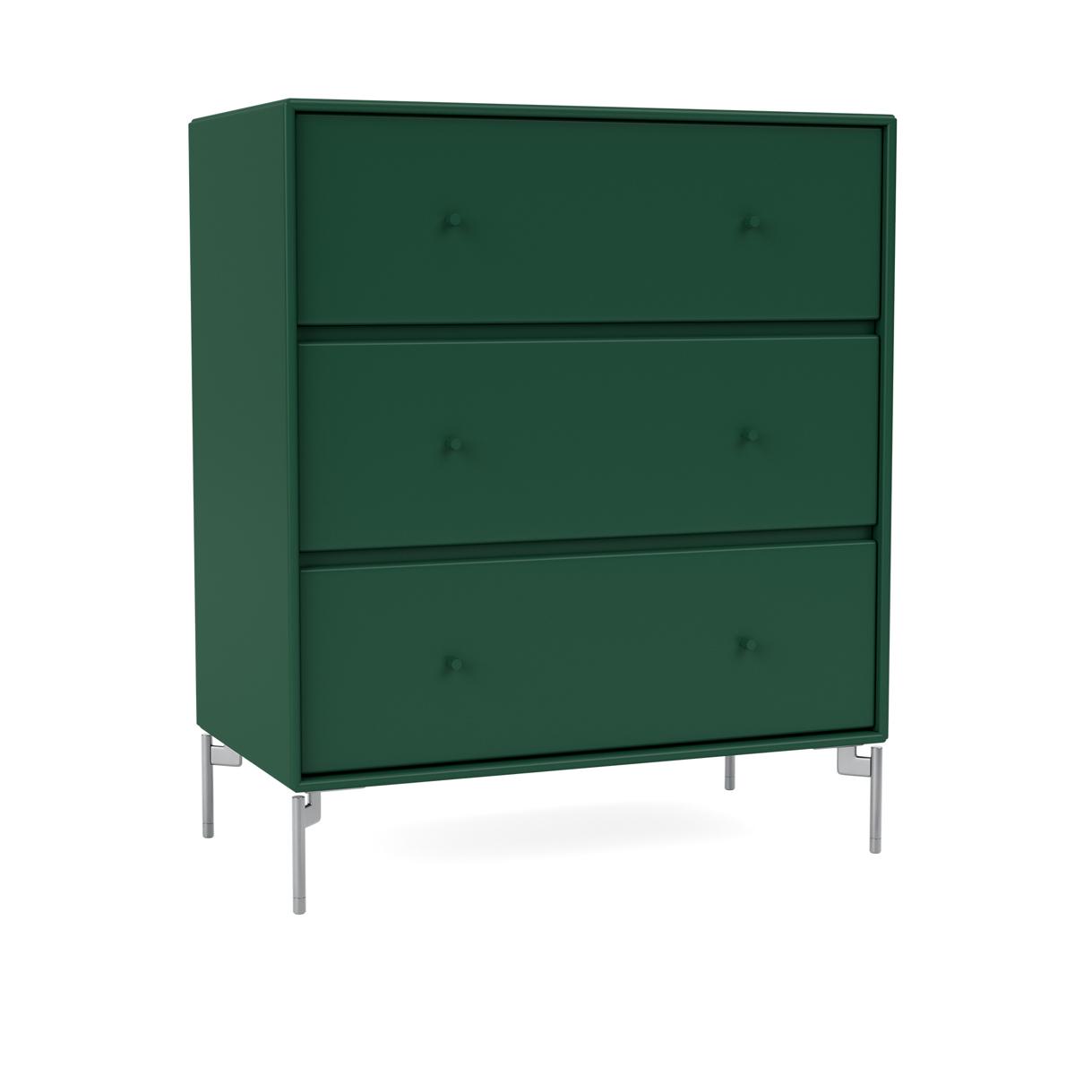 Montana - Carry Dresser 136-Pine Matt Chrome - Byråer - Peter J. Lassen - Grön - Trä