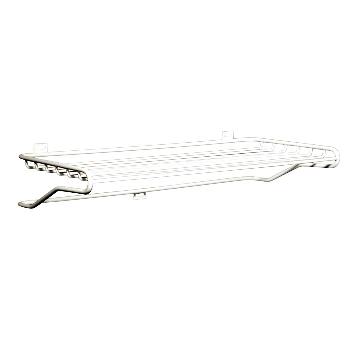 Maze Interior - Shoe Shelf White - Hatthyllor och skohyllor - Olof Kolte - Silver - Metall