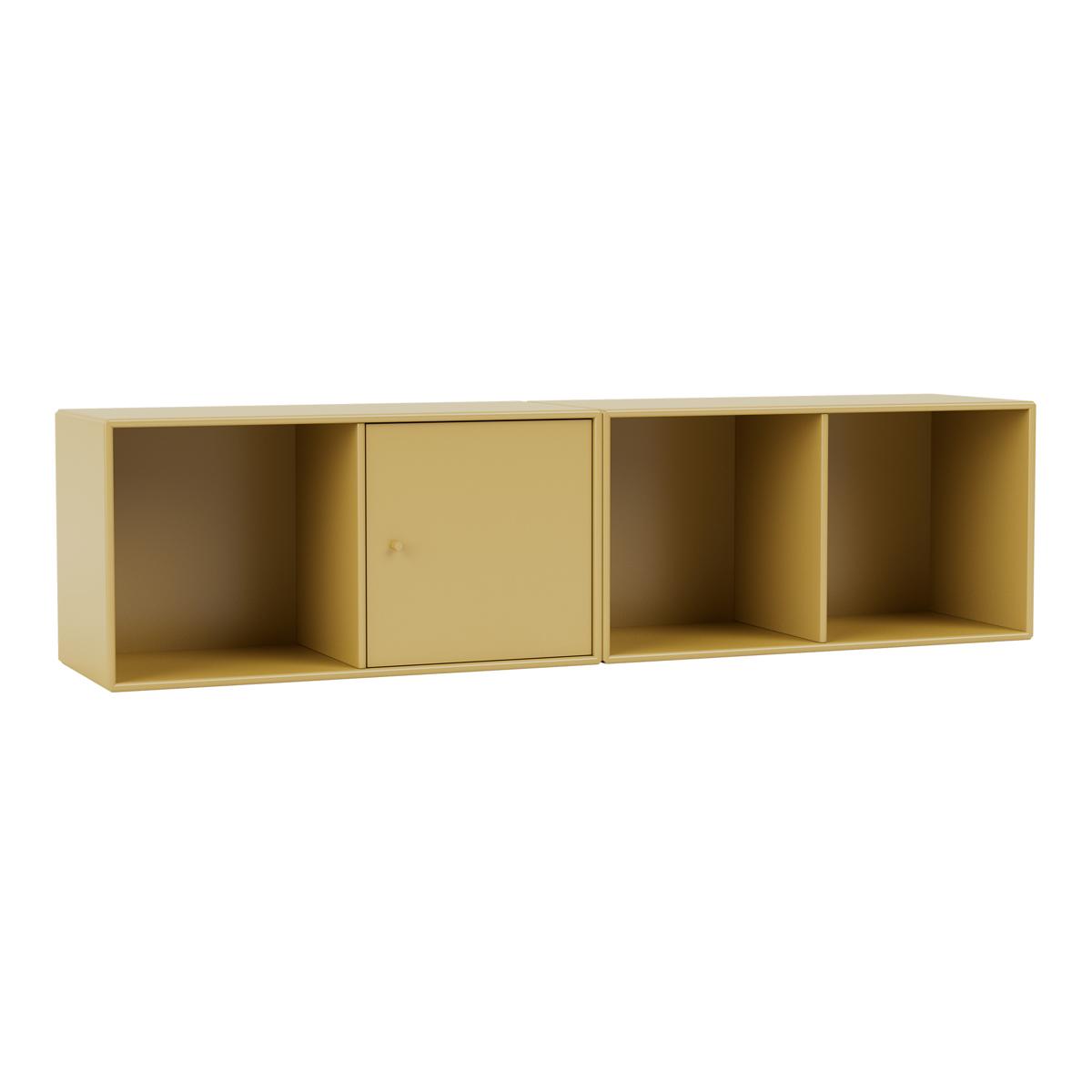Montana - Line Sideboard 157-Cumin 04 Suspension Rails - Skänkar och sideboards - Peter J. Lassen - Gul - Trä