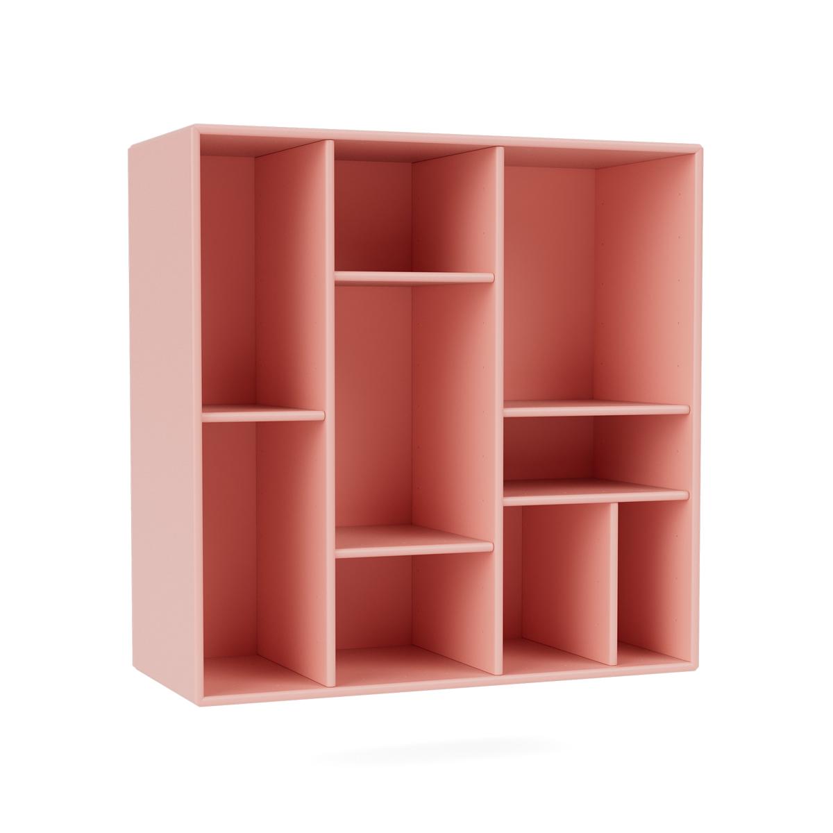Montana - Compile Decorative Shelf 167-Ruby 04 Suspension Rails - Vägghyllor - Peter J. Lassen - Rosa - Trä