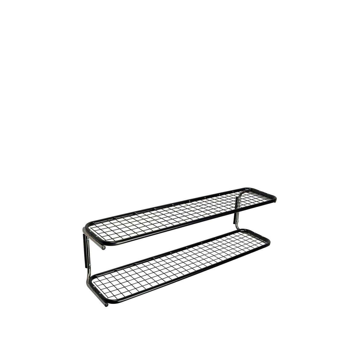 Essem Design - Classic 650S Skohylla Svart/Krom, 50 cm - Hatthyllor och skohyllor - Gunnar Bolin - Svart - Metall/Plast