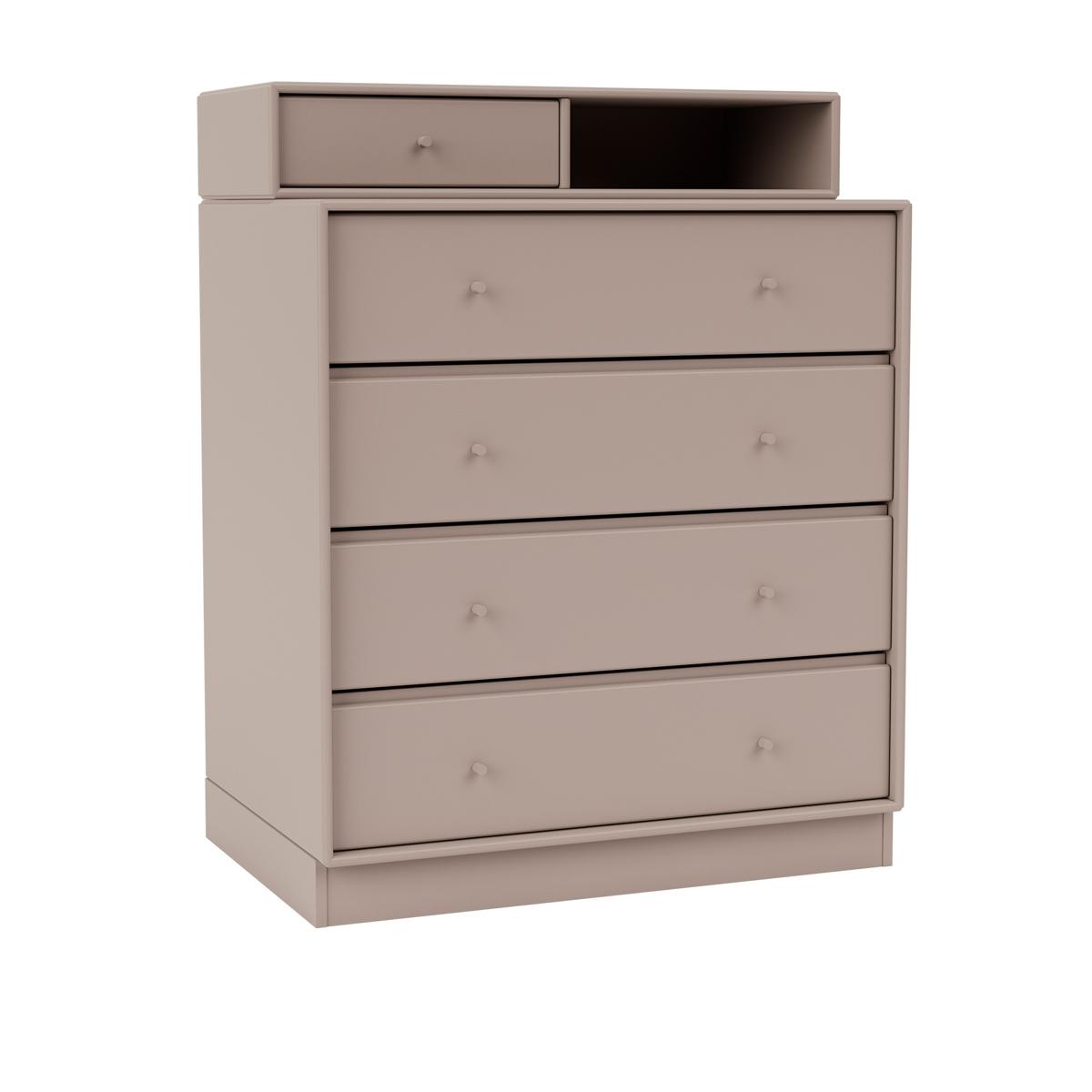 Montana - Keep Chest Of Drawers, Plinth H7 cm - Mushroom - Byråer - Peter J. Lassen - Beige - Trä