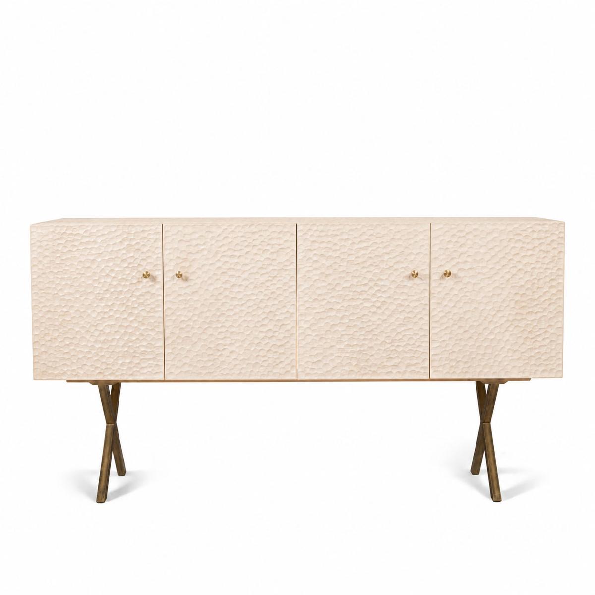 Zanat - Touch sideboard 172 cm brons/vitoljad lönn - Skänkar och sideboards - Studioilse - Träfärgad - Trä