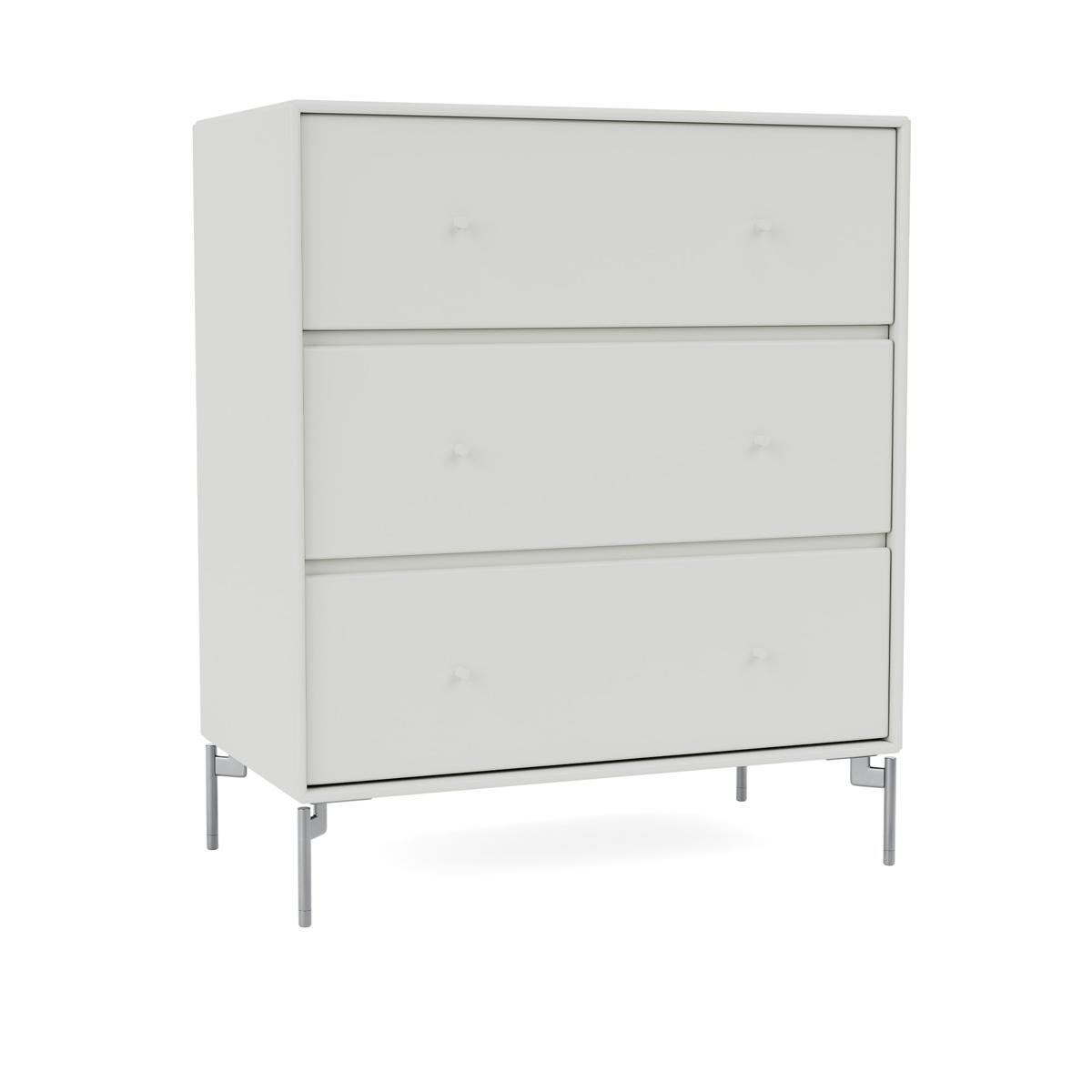 Montana - Carry Dresser - Nordic / Matt Chrome Legs - Byråer - Peter J. Lassen - Grå - Trä