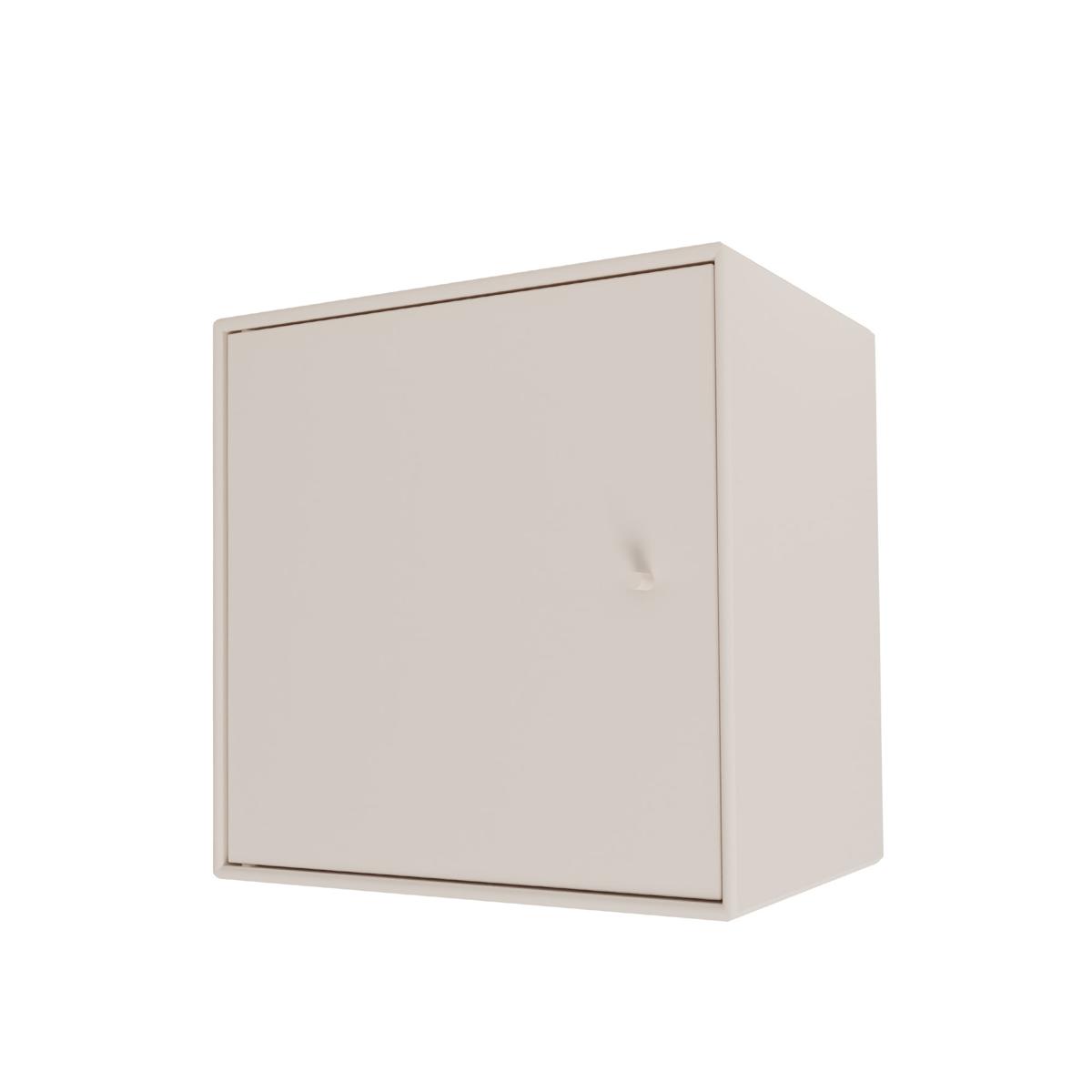 Montana - Montana Mini 1003 - Module With Door Left - Clay - Hyllor & Hyllsystem - Peter J. Lassen - Grå