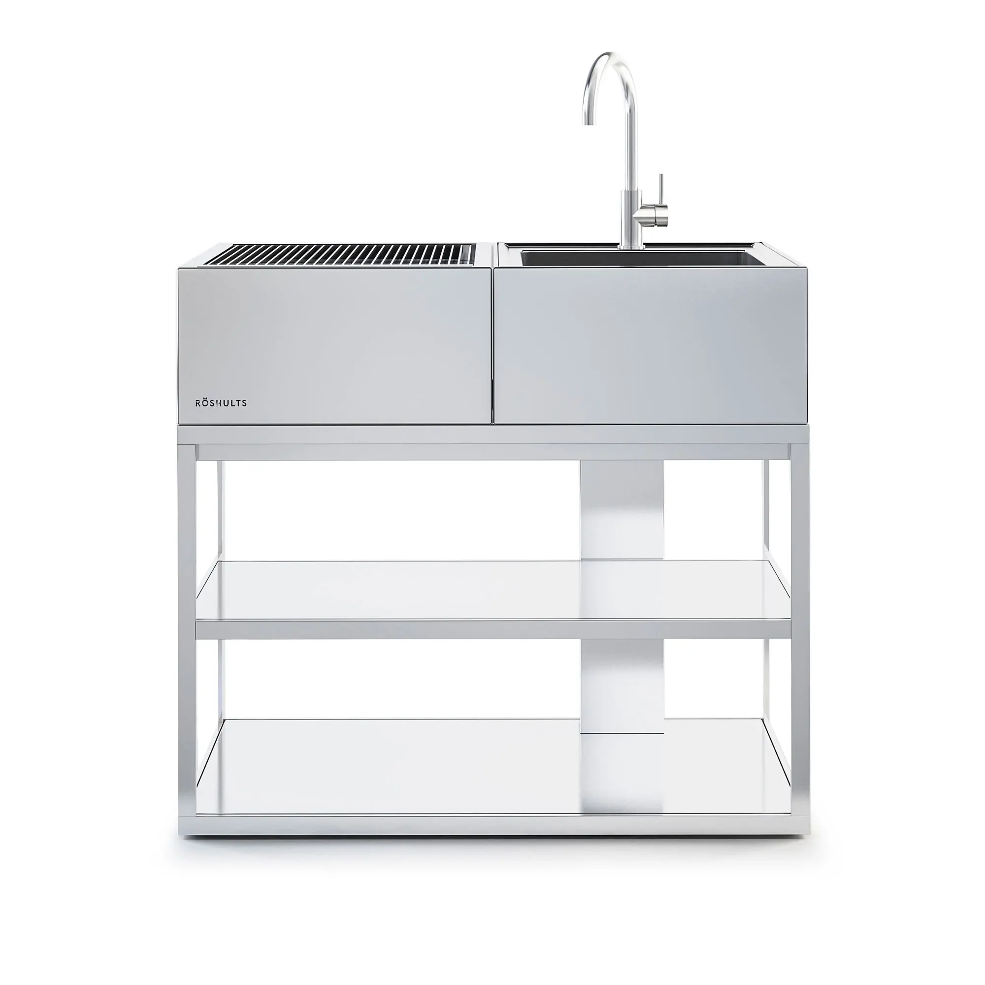 Röshults - Open Kitchen 100 Combination B - Utekök - Broberg & Ridderstråle
