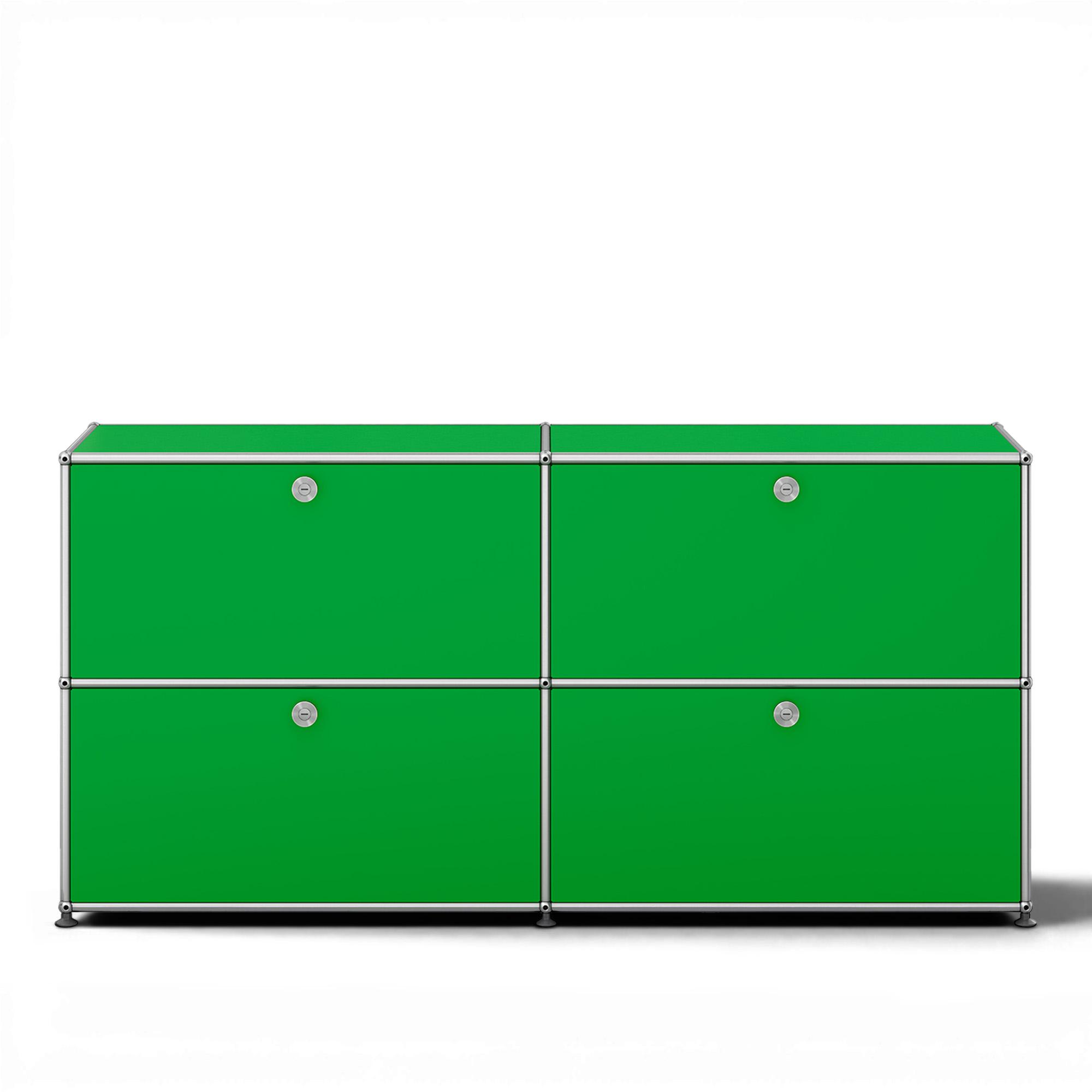USM - USM Haller 109 Sideboard USM Green - Sideboards - Fritz Haller & Paul Schärer - Grön - Metall