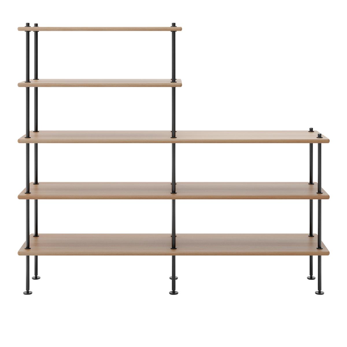 Carl Hansen - BM0253 150 x 129 cm, Oljad Ek - Hyllor - Børge Mogensen - Träfärgad - Metall/Trä