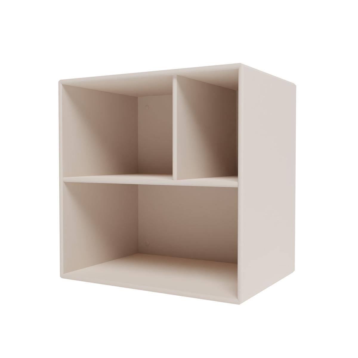 Montana - Montana Mini 1302 - Module With Shelves - Clay - Hyllor & Hyllsystem - Peter J. Lassen - Grå