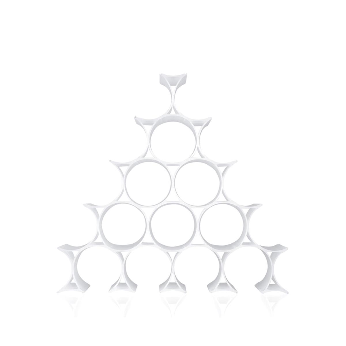 Kartell - Infinity Bottle Holder - White - Pack of 16 pieces - Ishinkar och vinkylare - Ron Arad - Plast