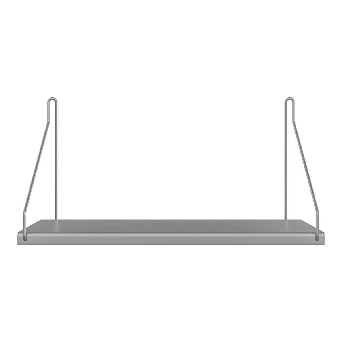 Frama - Single Shelf vägghylla Stainless Steel D20 W40 - Kim Richardt - Silver - Metall