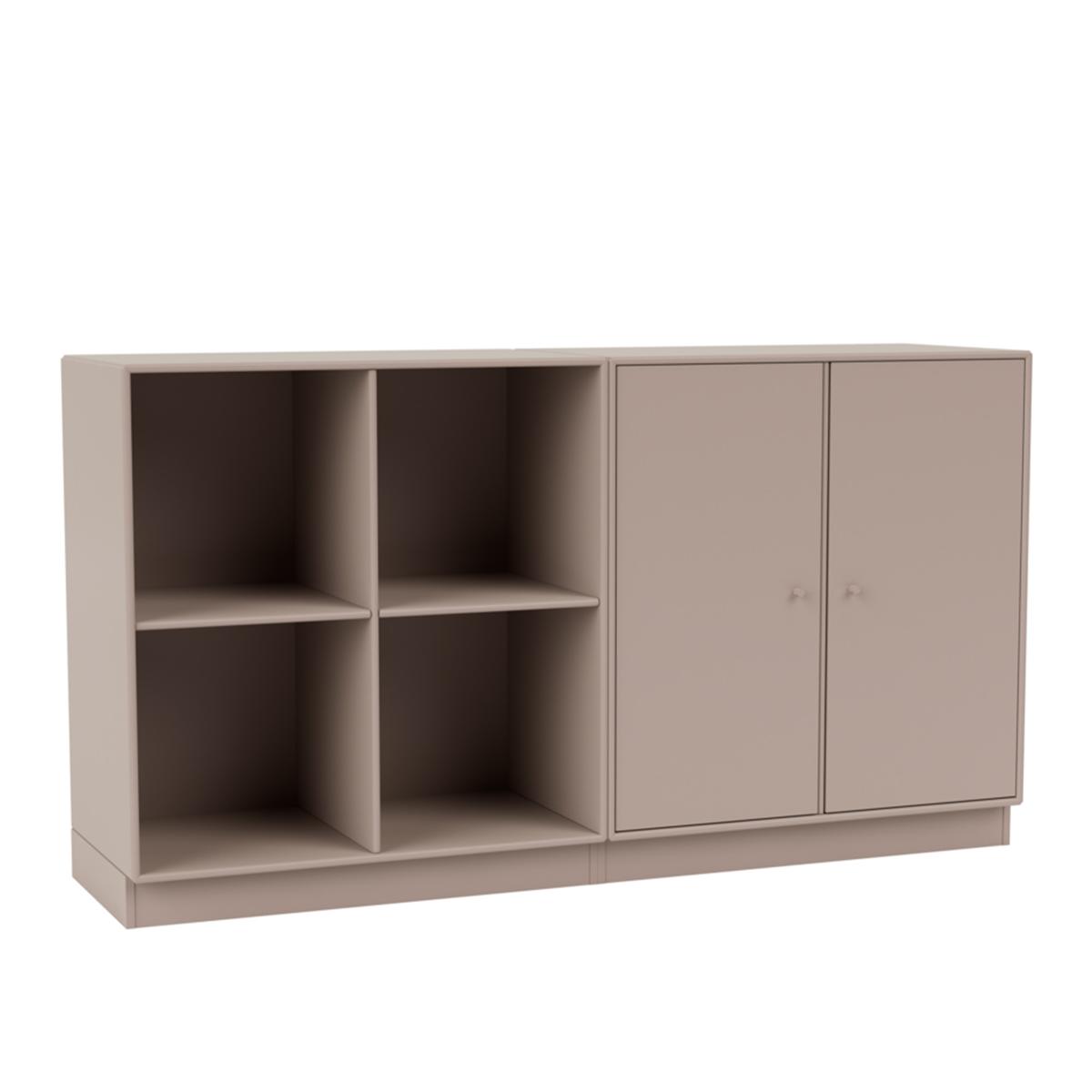 Montana - Pair Classic Sideboard, Plinth H7 cm - Mushroom - Skänkar och sideboards - Peter J. Lassen - Beige - Trä