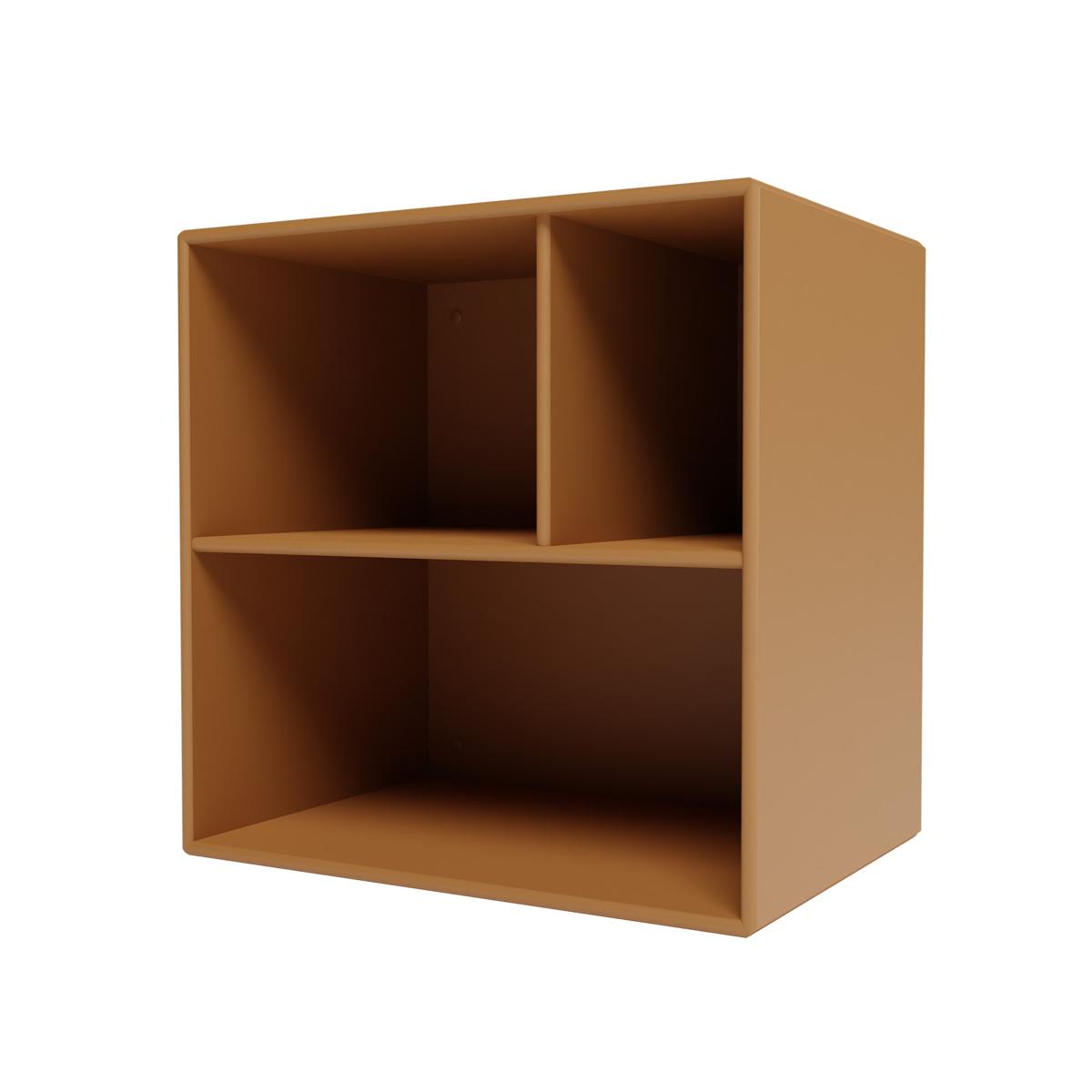 Montana - Montana Mini 1302 - Module With Shelves - Amber - Hyllor & Hyllsystem - Peter J. Lassen - Brun
