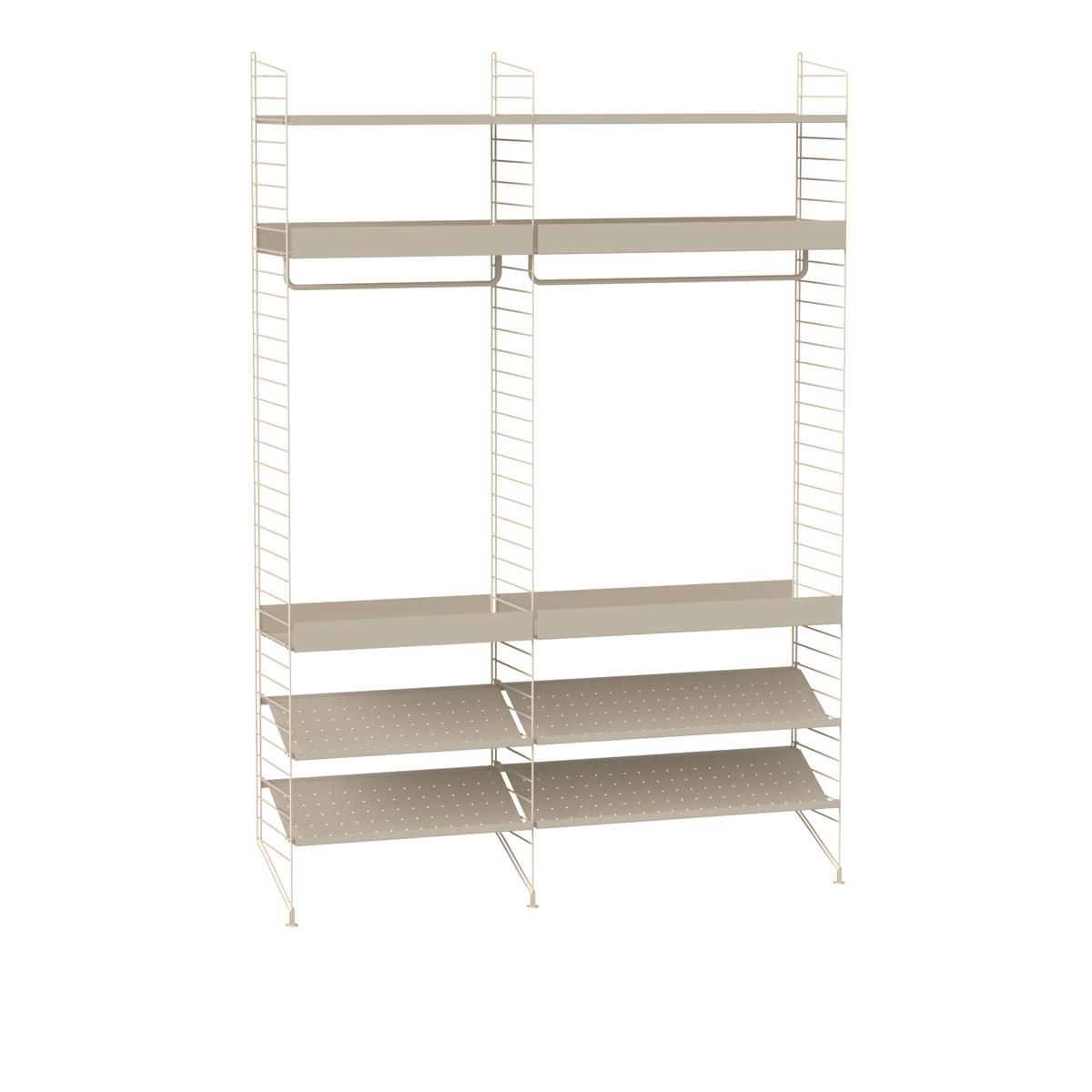 String - Sovrum Hyllsystem C Beige / Beige - Hyllor och hyllsystem - Beige