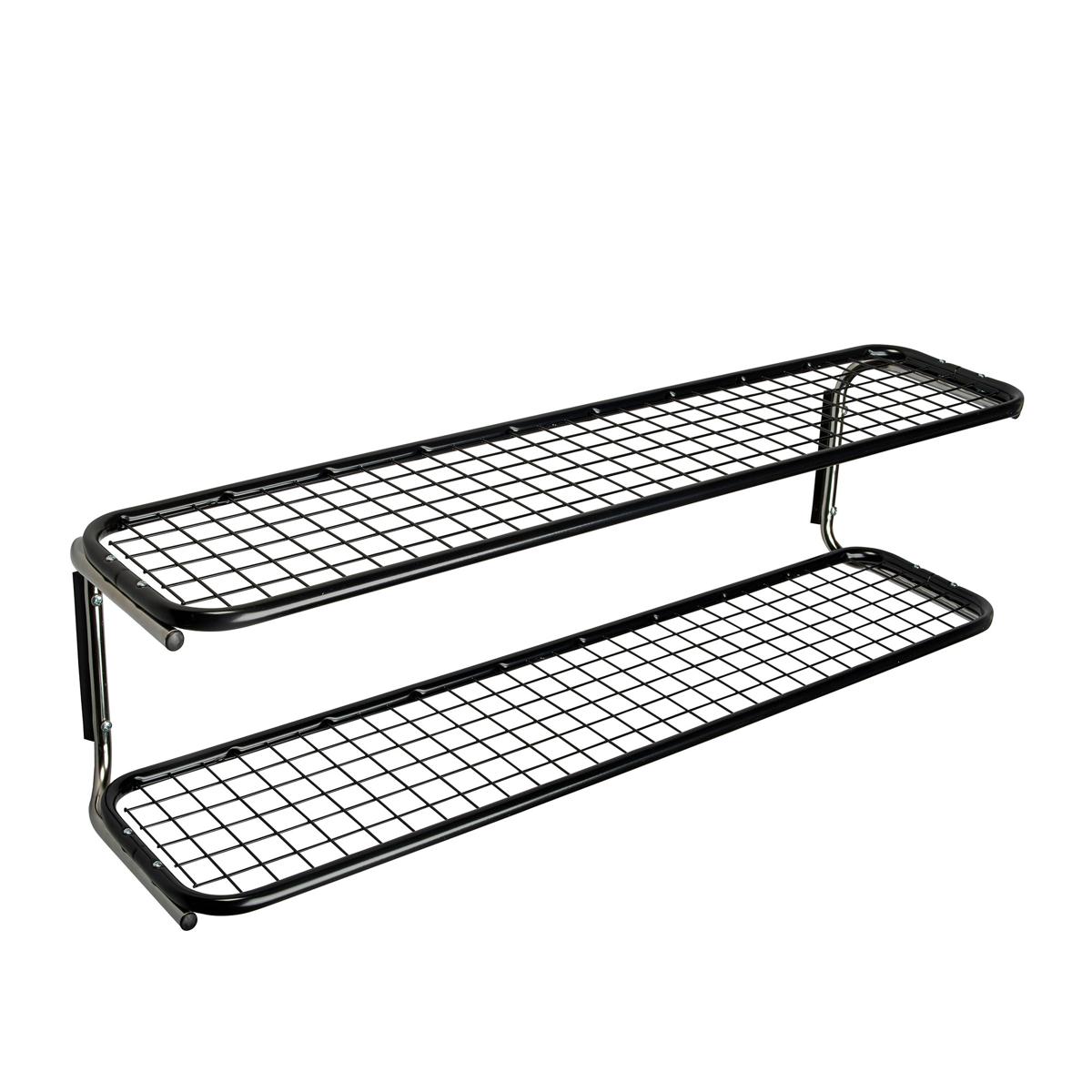 Essem Design - Classic 650S Skohylla Svart/Krom, 120 cm - Hatthyllor och skohyllor - Gunnar Bolin - Svart - Metall/Plast