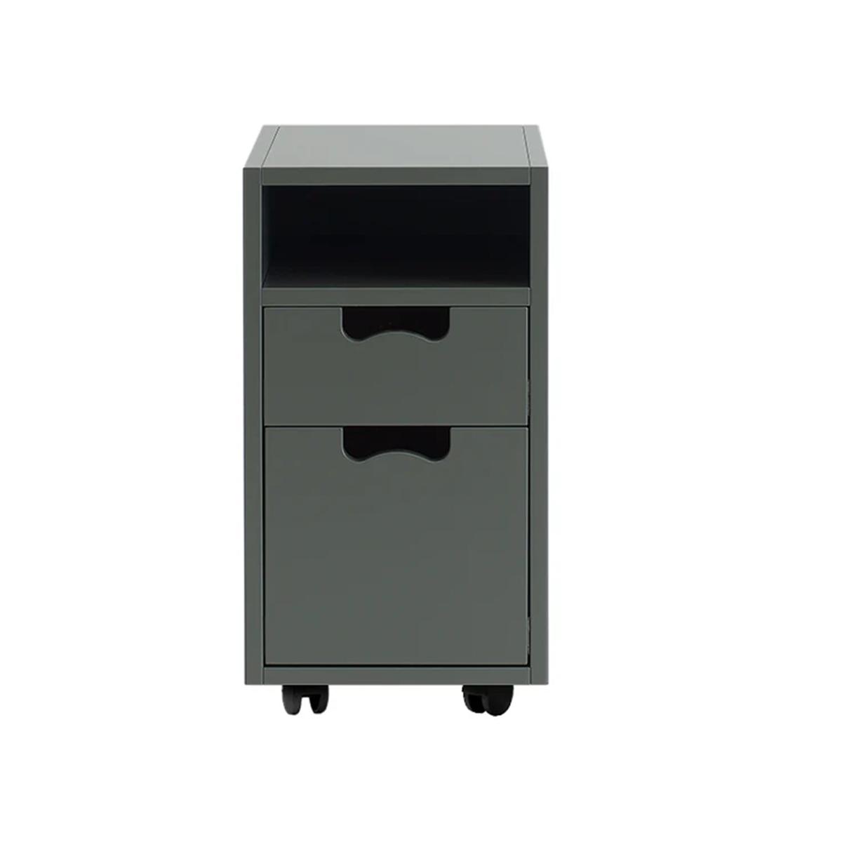 Asplund - Snow Drawer G3 Castors - Green Khaki - Hurtsar -  Thomas Sandell & Jonas Bohlin - Grön