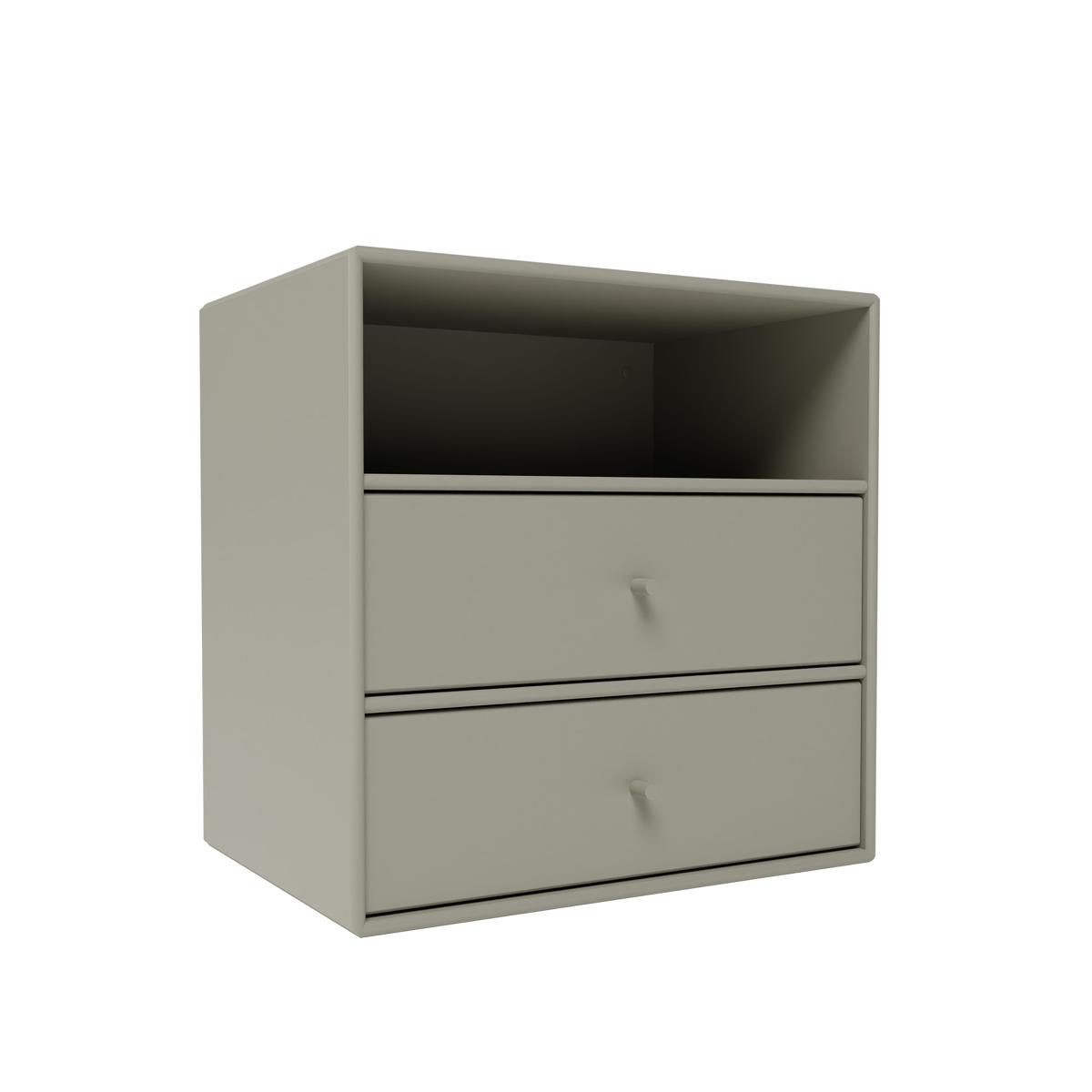 Montana - Montana Mini 1006 - Module With Two Drawers - Fennel - Hyllor & Hyllsystem - Peter J. Lassen - Grön
