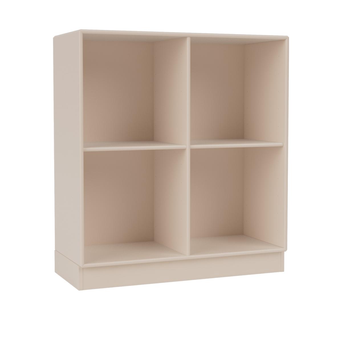 Montana - Show Bookcase 168-Clay 07 Plinth 7 cm - Hyllor & Hyllsystem - Peter J. Lassen - Beige - Trä
