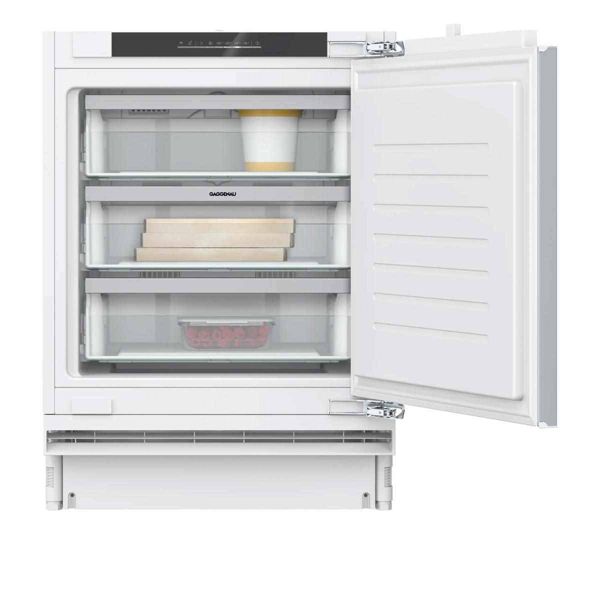 Gaggenau - Serie 200 frys dämpat dörrstängningssystem/plana gångjärn - Kylskåp och frysar - Metall