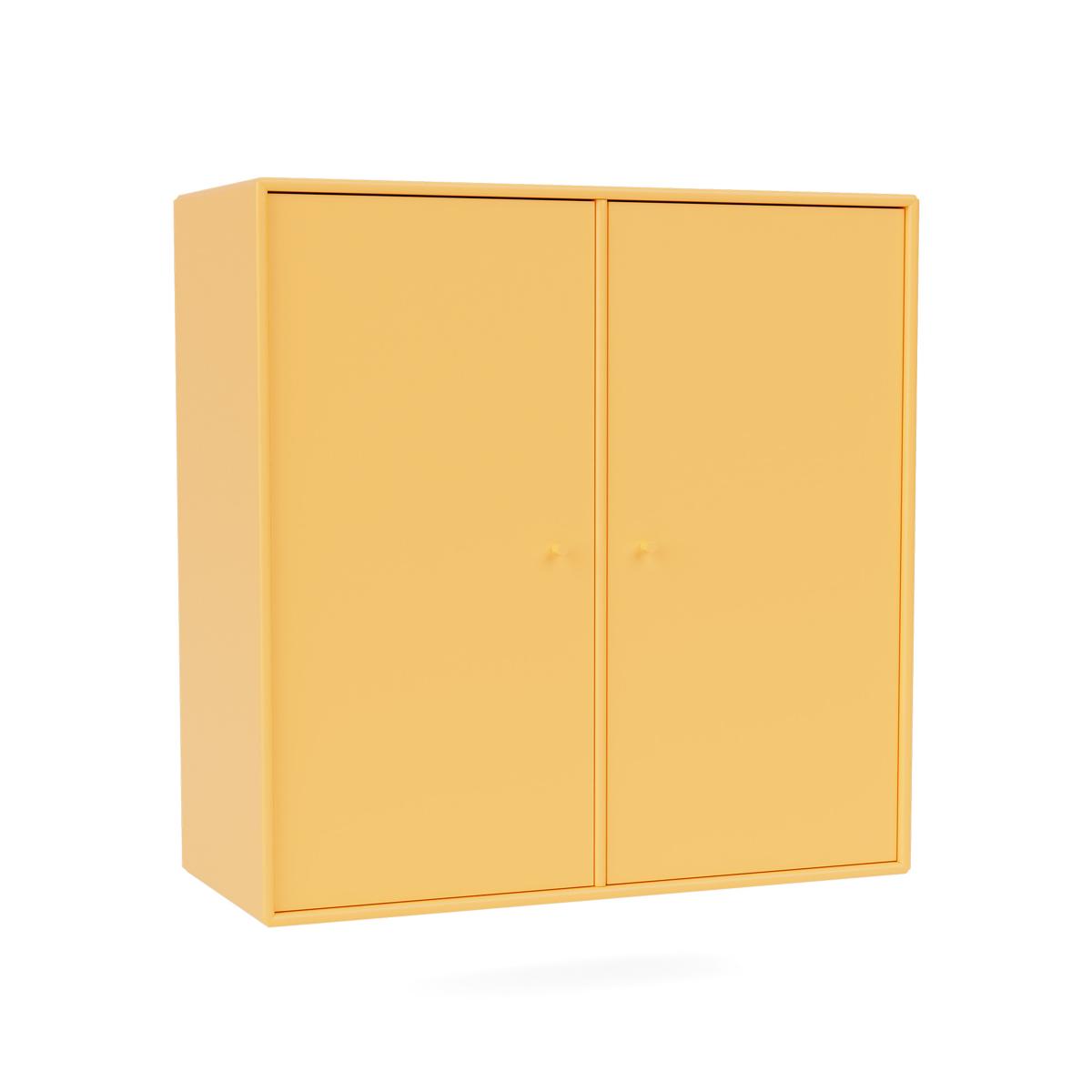 Montana - Cover Cabinet 166-Acacia 04 Suspension Rails - Skåp och vitrinskåp - Peter J. Lassen - Gul - Trä