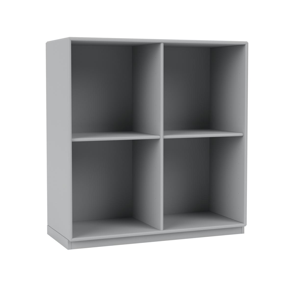 Montana - Show Bookcase 02-Fjord 06 Plinth 3 cm - Hyllor & Hyllsystem - Peter J. Lassen - Blå - Trä