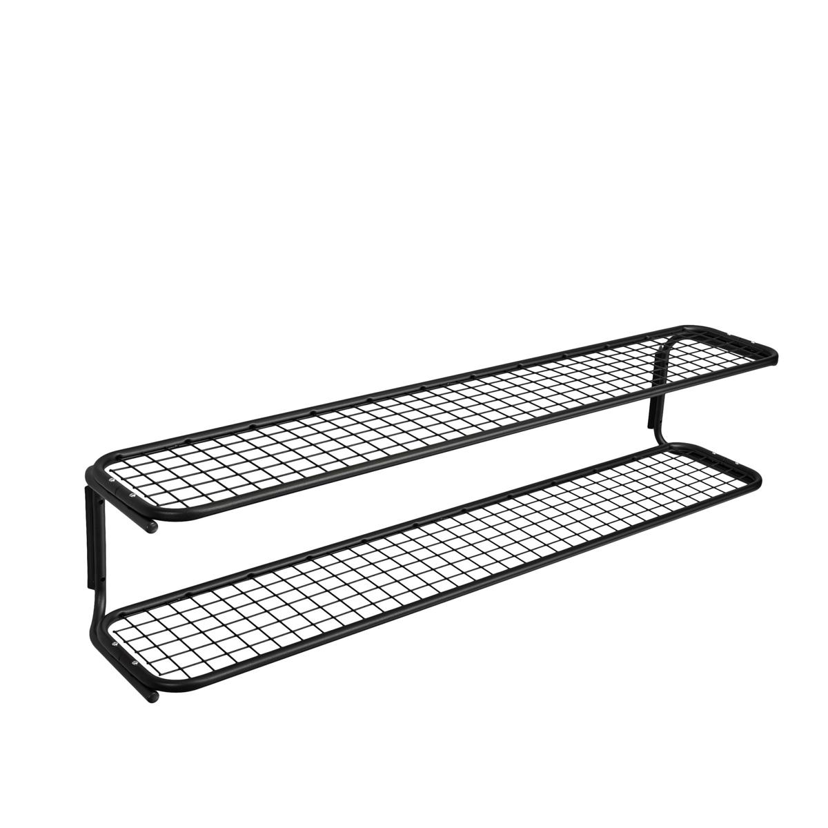 Essem Design - Classic 650S Skohylla Svart/Svart, 110 cm - Hatthyllor och skohyllor - Gunnar Bolin - Svart - Metall/Plast