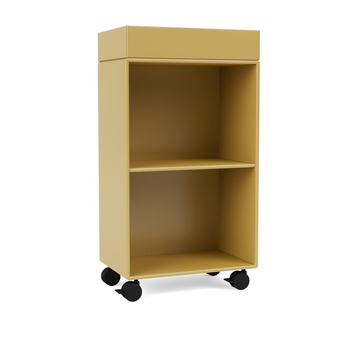 Montana - Preppy Trolley 157-Cumin 05 Castors CR70 Black - Hurtsar - Peter J. Lassen - Gul - Trä