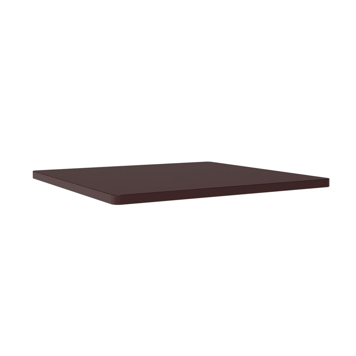 Montana - Panton Wire Single hyllplan 34,8x33 cm - Black Red - Hyllor & Hyllsystem - Verner Panton - Svart